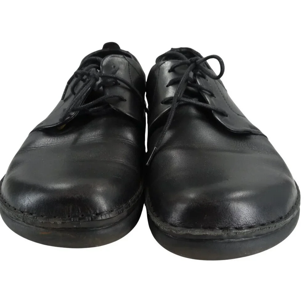 Footprints Birkenstocks Corvallis Black Leather Oxfords Loafers Size 43 10-10.5